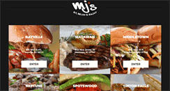 Desktop Screenshot of mjsrestaurant.com